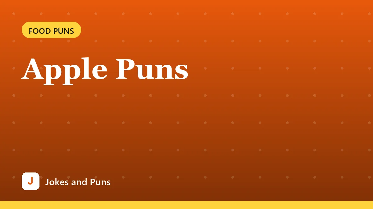 Apple Puns