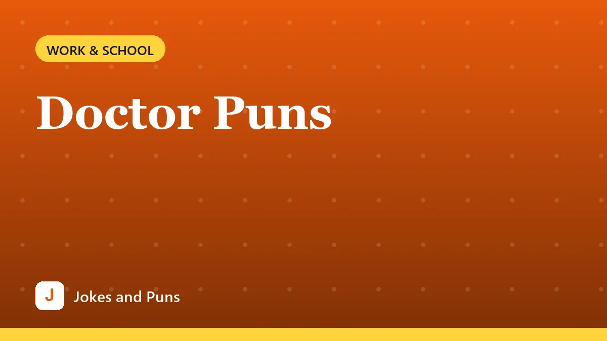 Doctor Puns