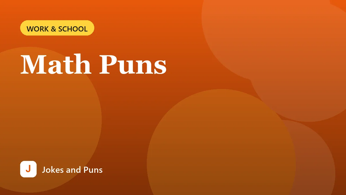 Math Puns