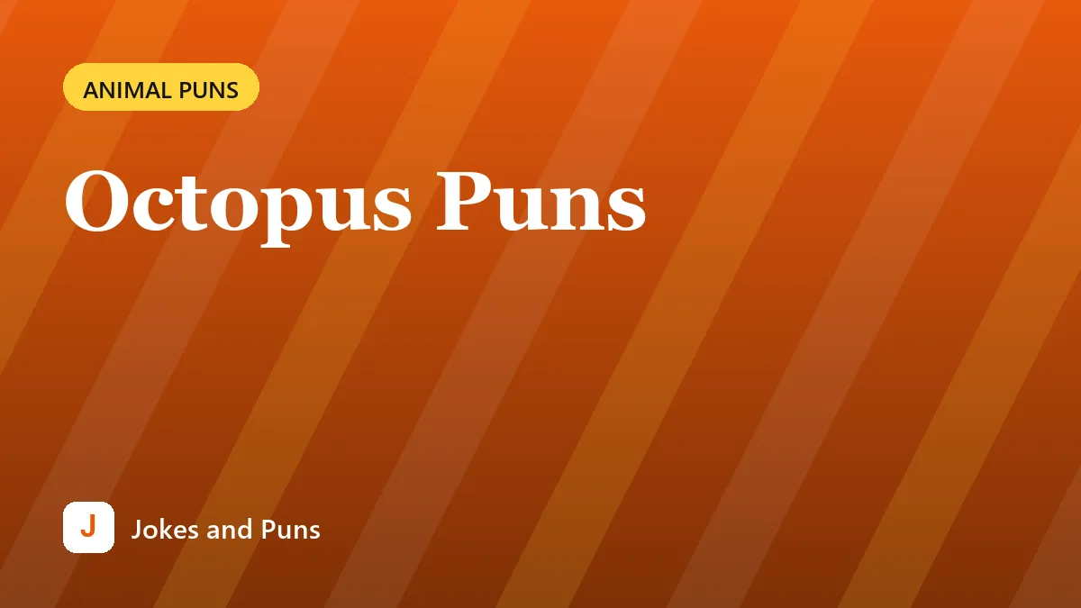Octopus Puns