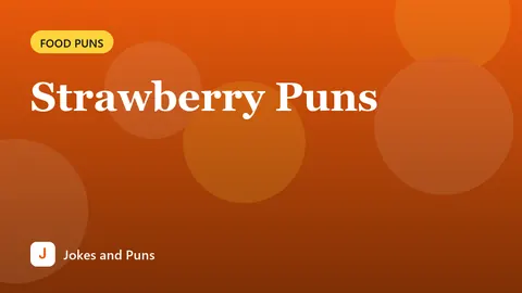 Strawberry Puns