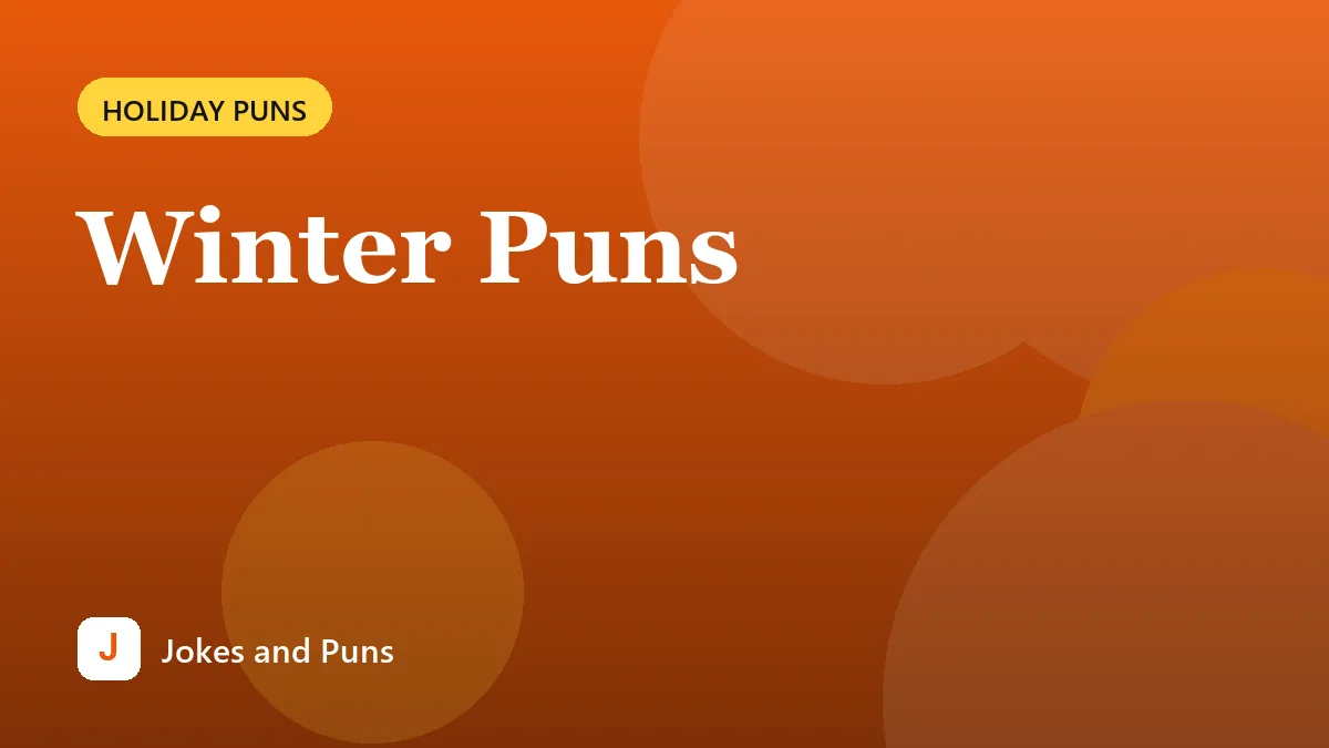Winter Puns