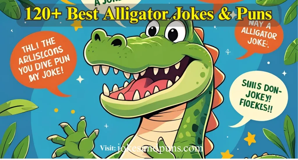 Best Alligator Jokes & Puns