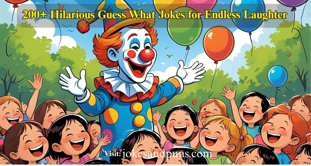Hilarious Guess What Jokes