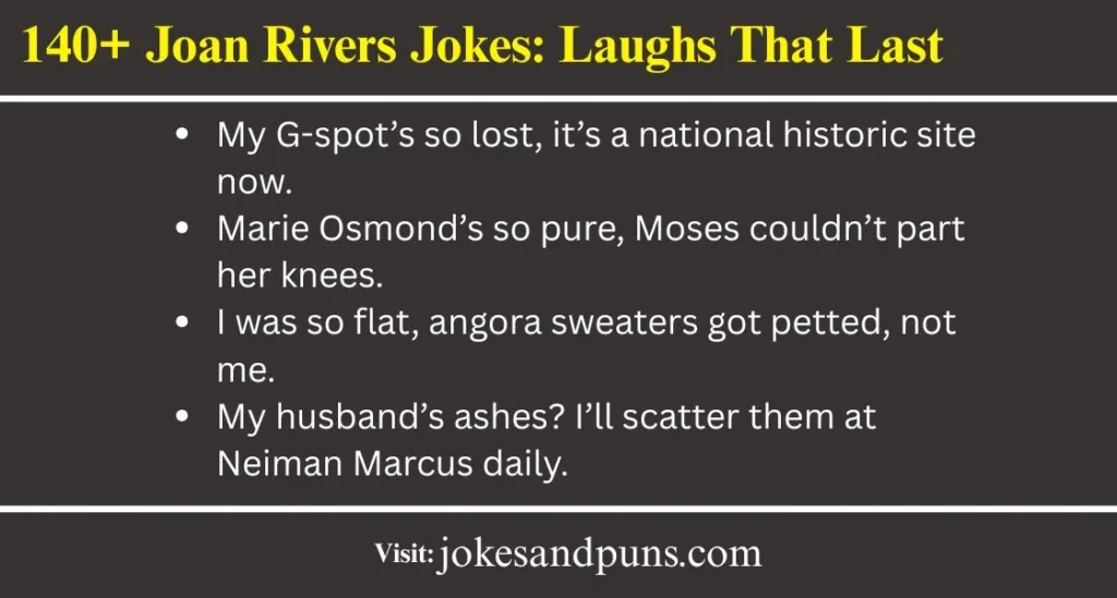Joan Rivers Jokes
