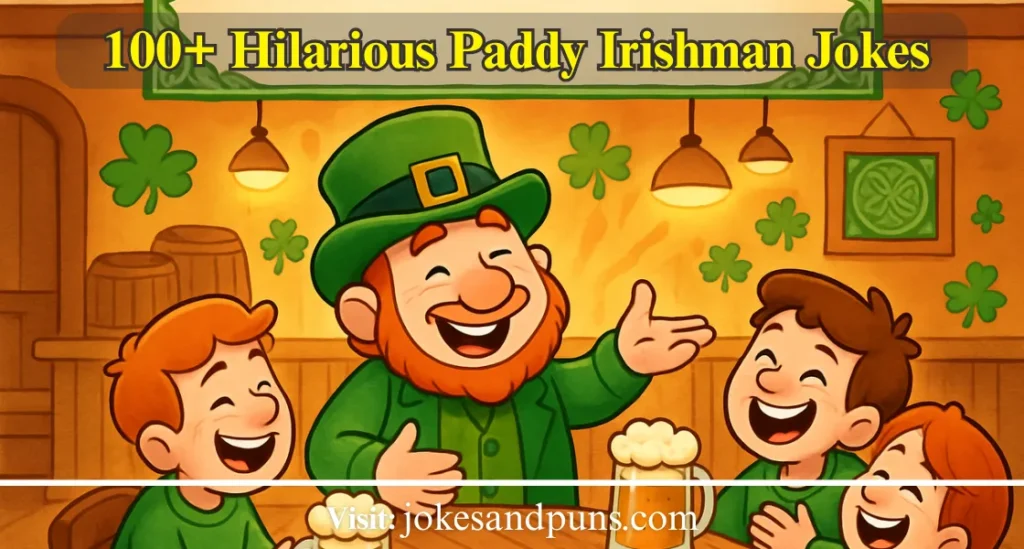100+ Hilarious Paddy Irishman Jokes