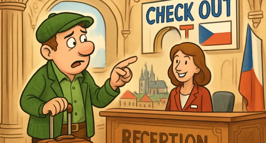 Why did Paddy stay in Czechia He couldn’t Czech out!