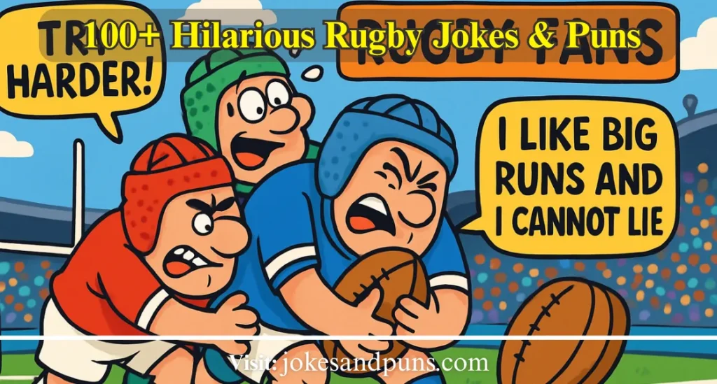 100+ Hilarious Rugby Jokes & Puns