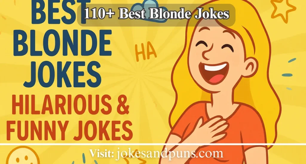 110+ Best Blonde Jokes