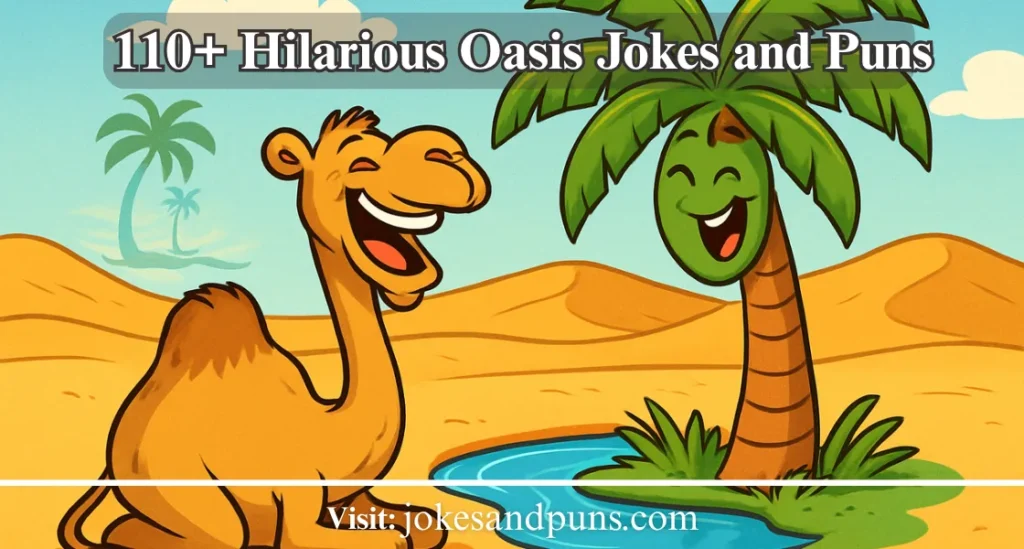 110+ Hilarious Oasis Jokes and Puns
