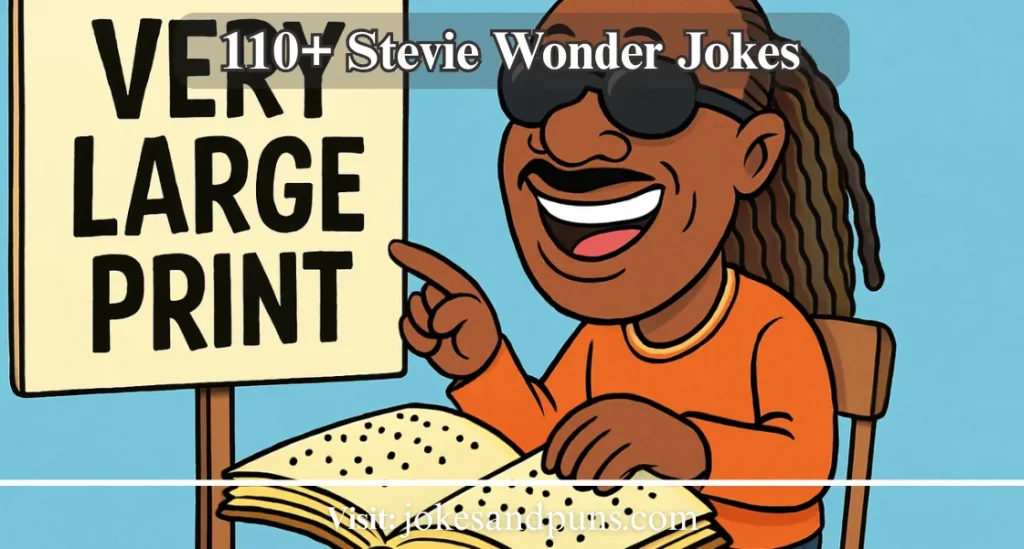 110+ Stevie Wonder Jokes