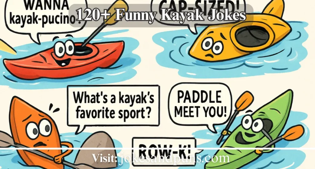 120+ Funny Kayak Jokes