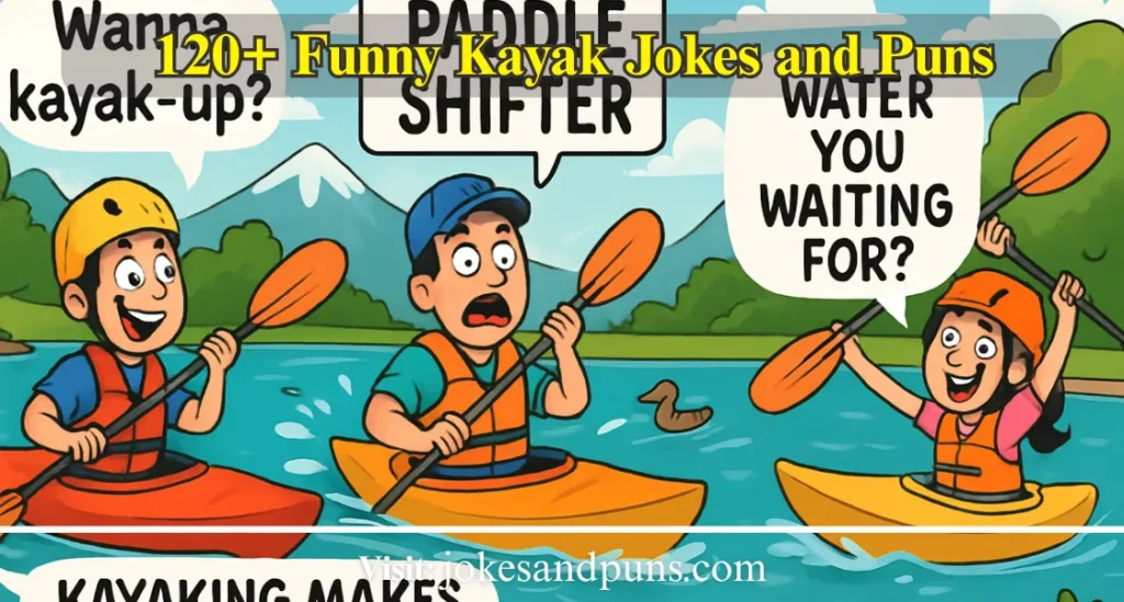 120+ Funny Kayak Jokes and Puns
