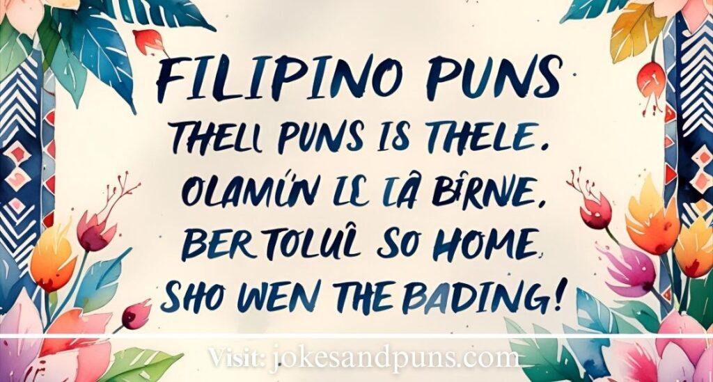 Filipino one-liners