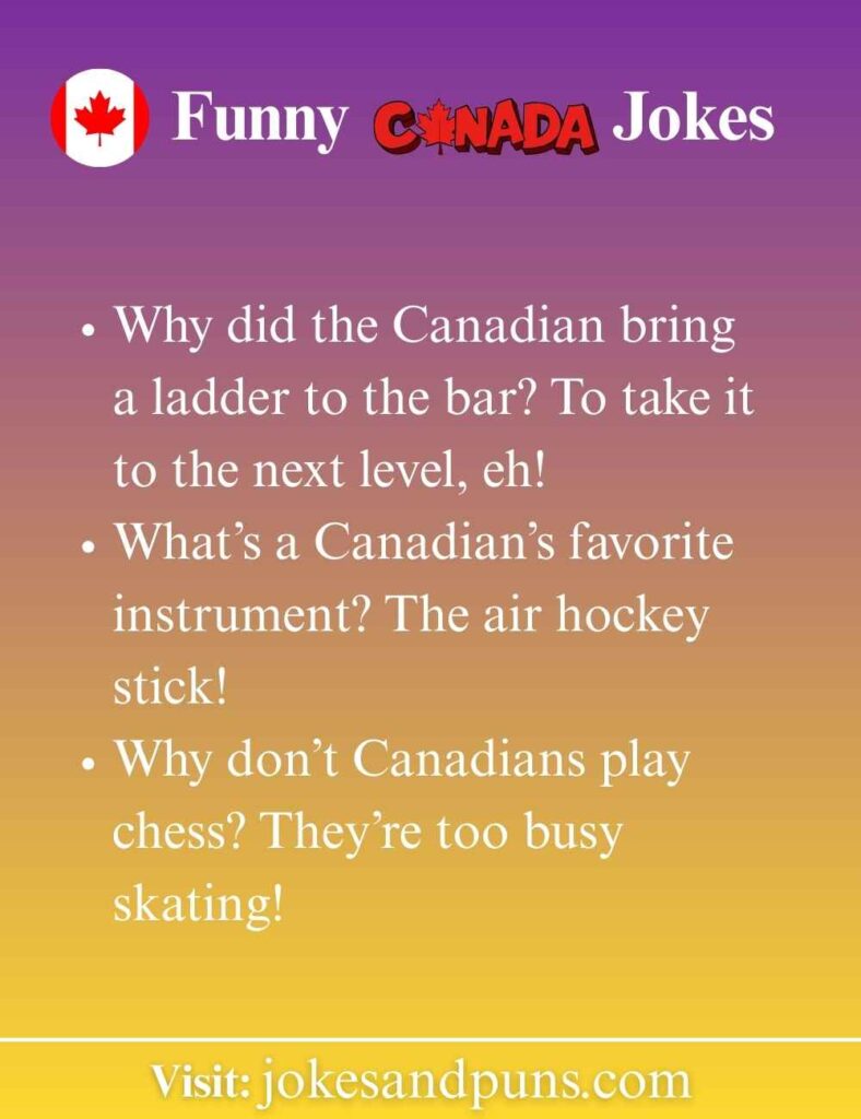 Funny Canada Jokes