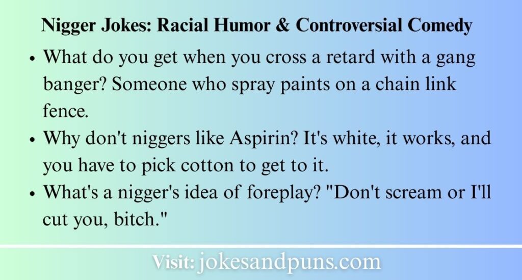 Nigger Jokes