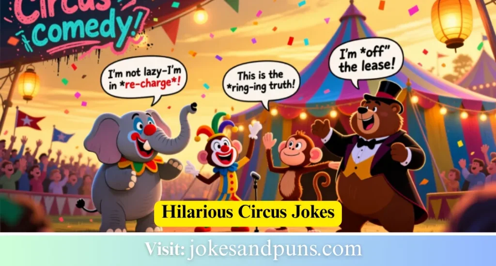 circus jokes