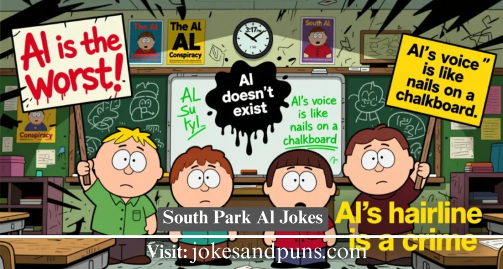 south park al jokes and puns