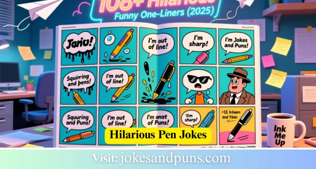 hilarious pen jokes