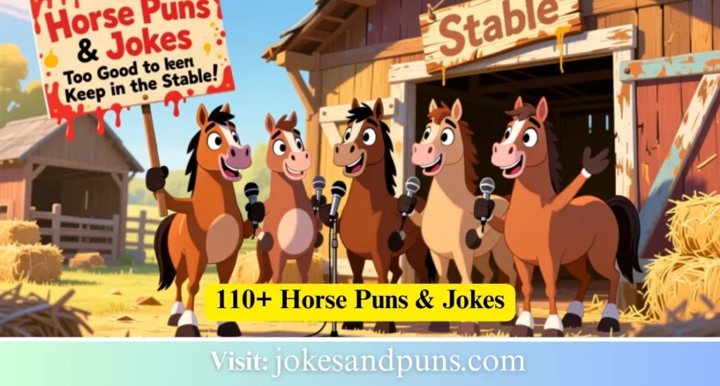 horse puns & jokes