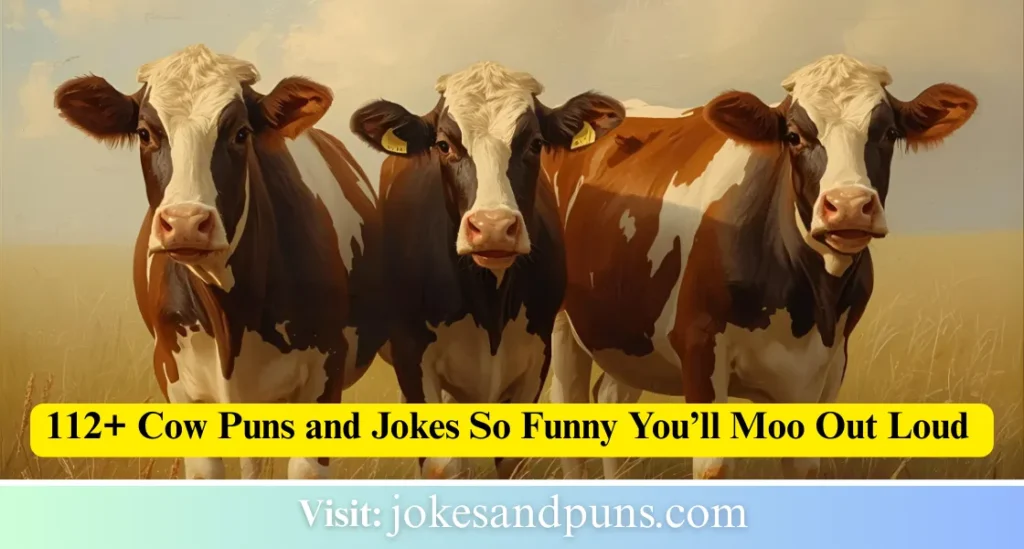 Cow puns & jokes