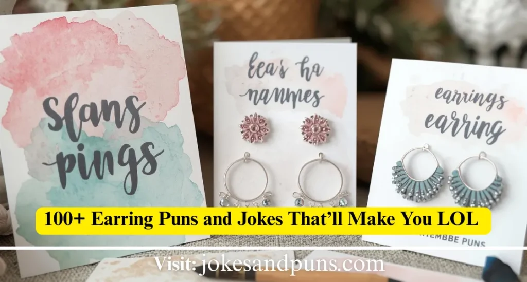 Earring Puns & jokes