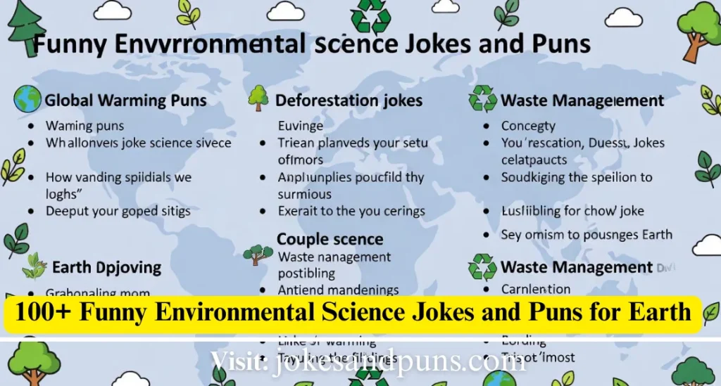 Environmental Science Puns & jokes