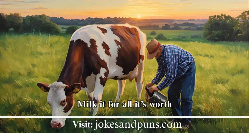 Funny Cow Puns for Captions