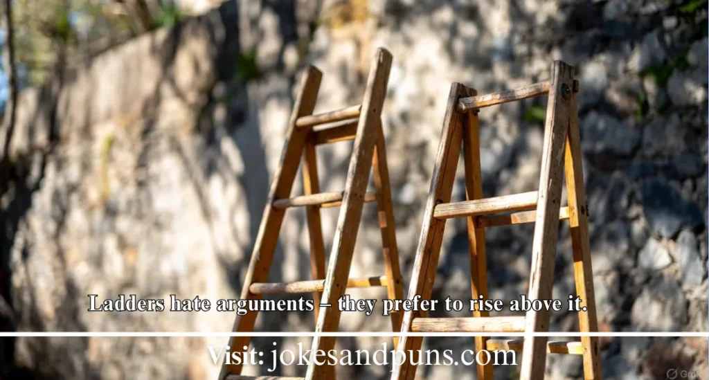 Funny Ladder Puns and Jokes