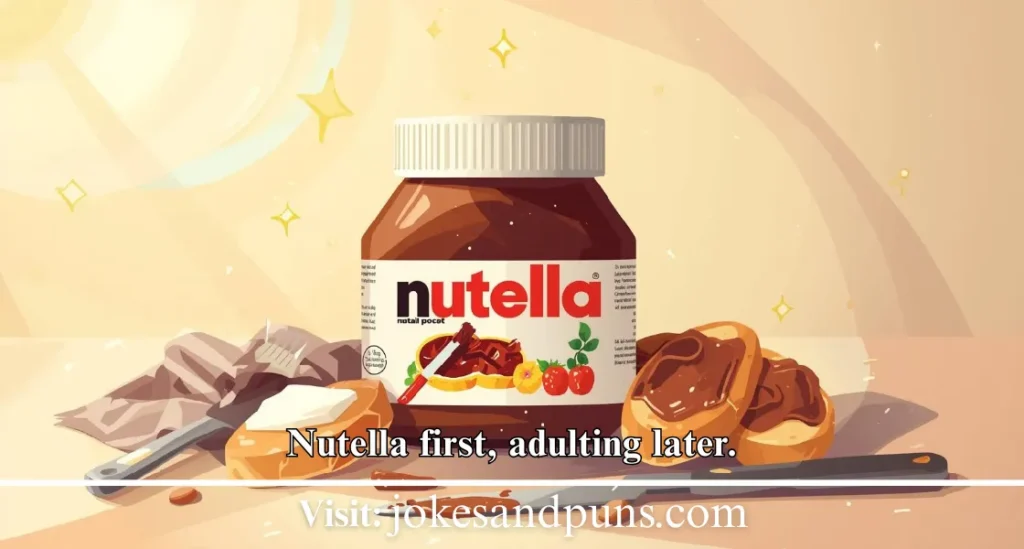 Funny Nutella Jokes for Instagram