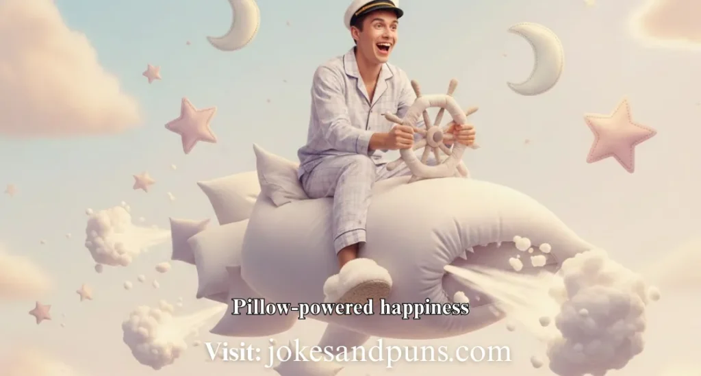 Funny Pillow Puns for Captions