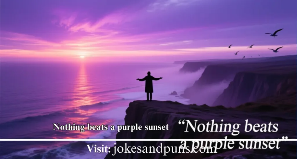 Funny Purple Puns