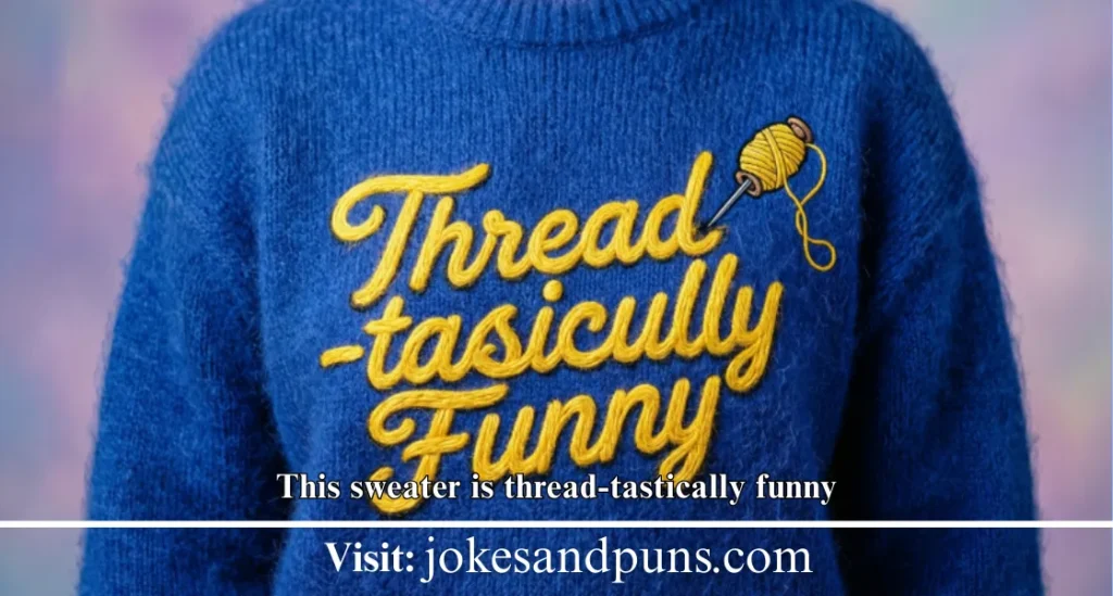 Funny Sweater Puns for Winter