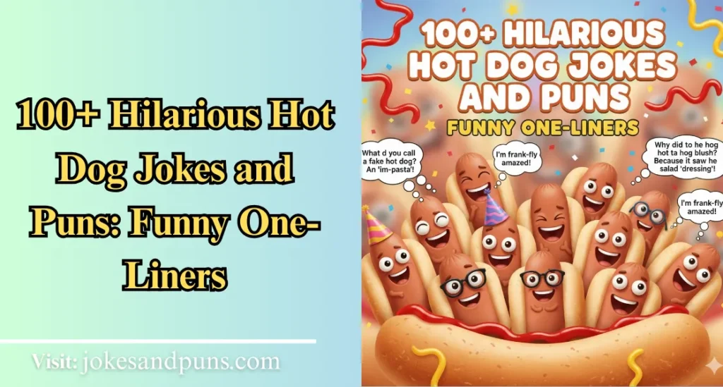 Hot Dog Puns & jokes