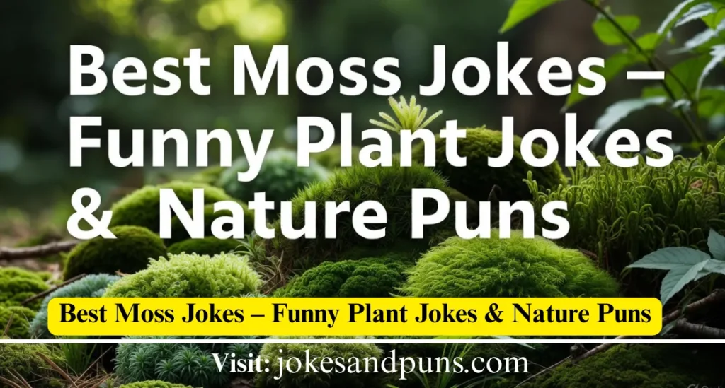 Moss Puns & jokes