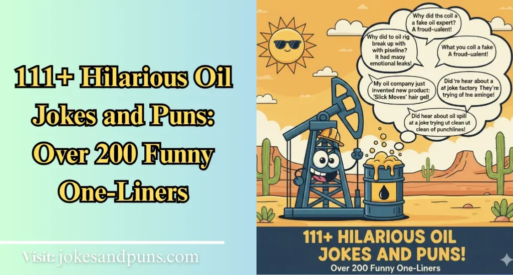 Oil Puns & jokes