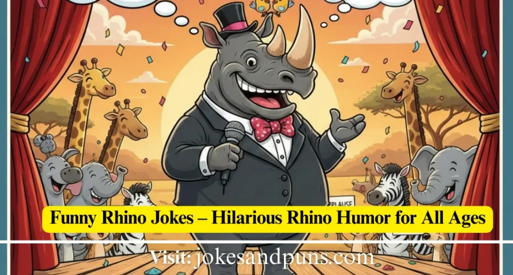 Rhino Puns & jokes