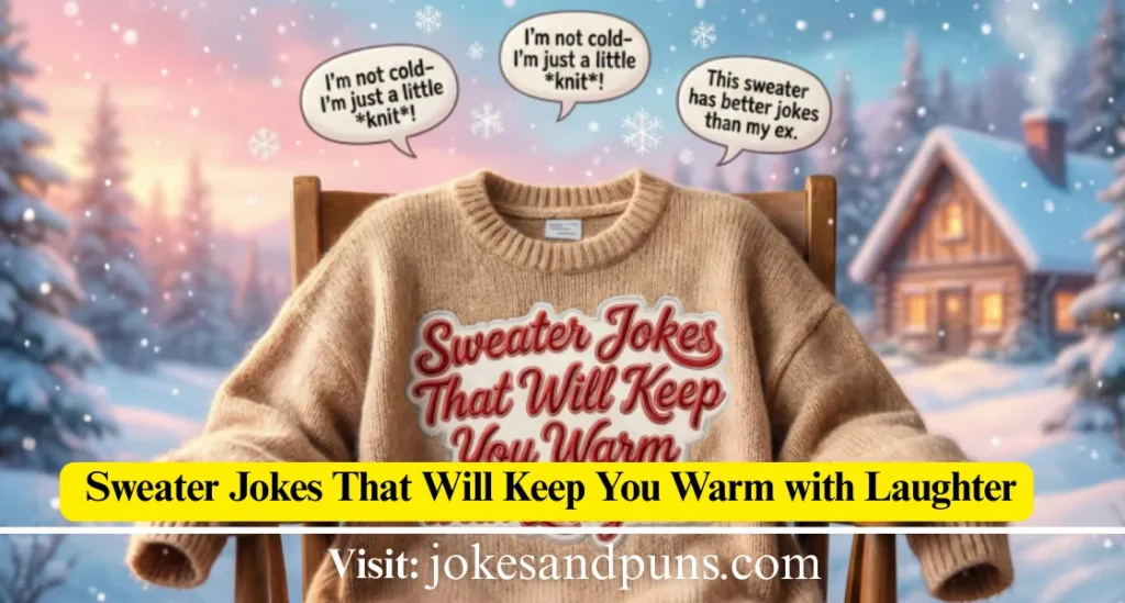 Sweater Puns & jokes