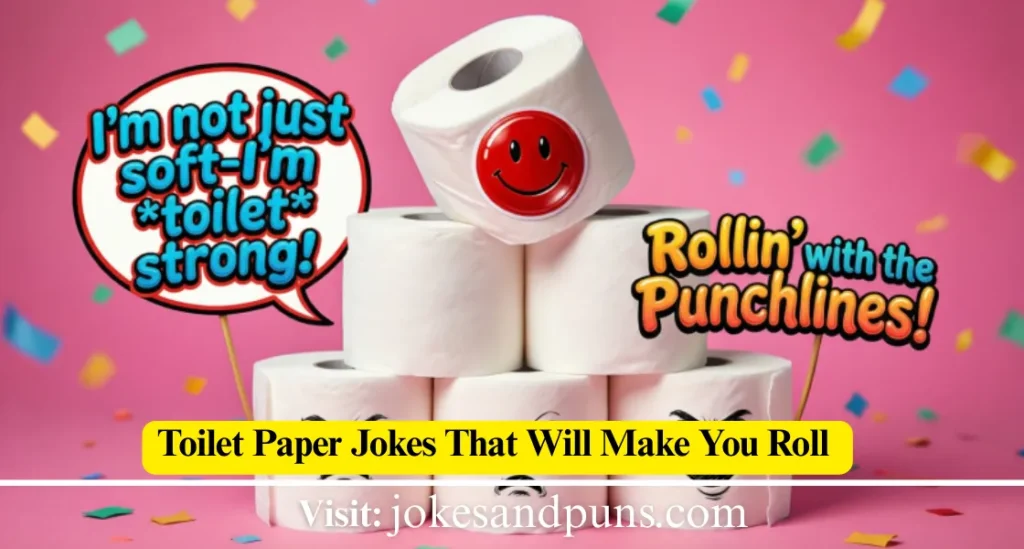 Toilet Paper Puns & jokes