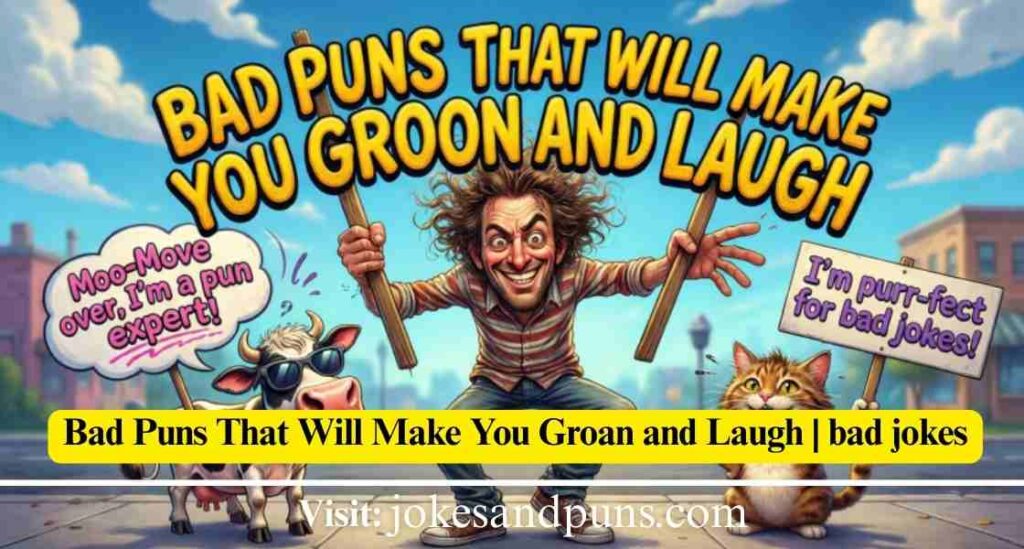 100+ Bad Puns & jokes