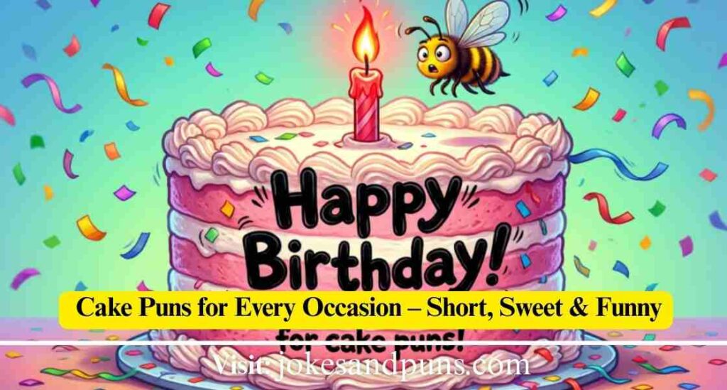 Cake Puns & jokes 115 Plus