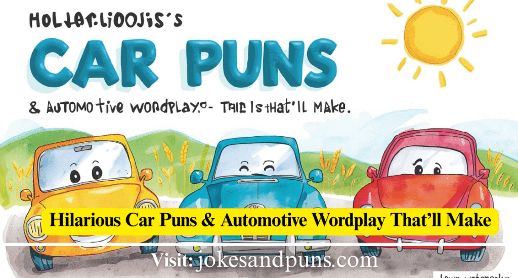 Car Puns & jokes