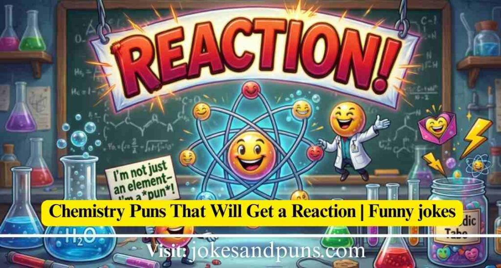 More than 120 Chemistry Puns & jokes