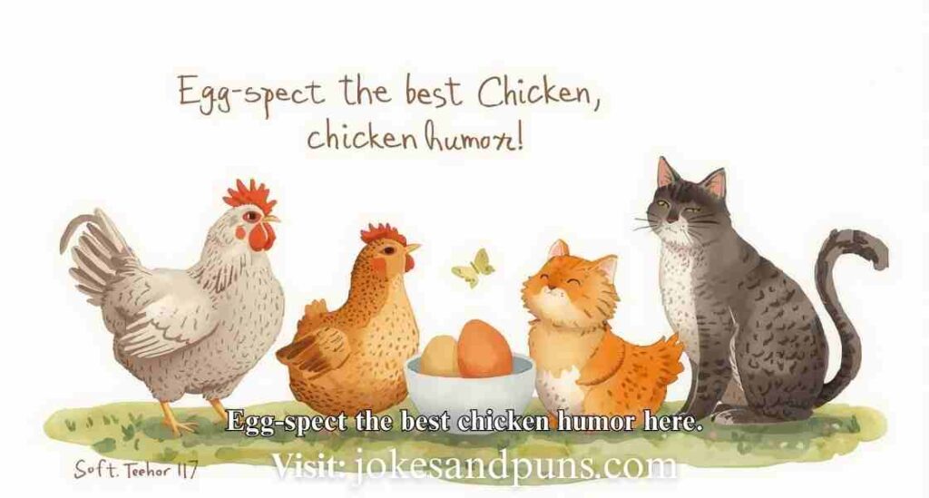 Clever Chicken Wordplay Puns