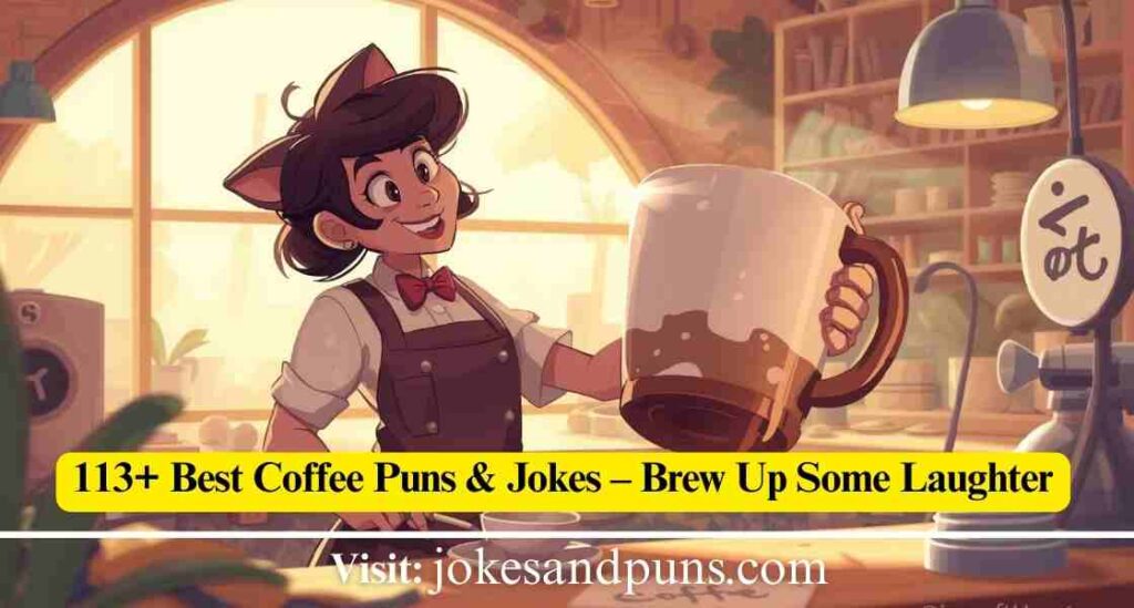 Coffee Puns & jokes