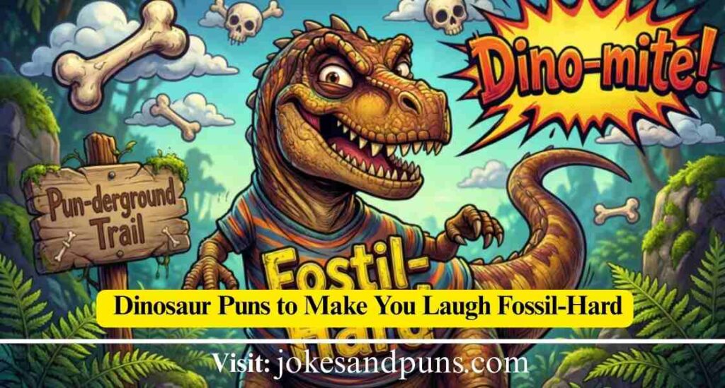 Dinosaur Puns & jokes 220 Plus
