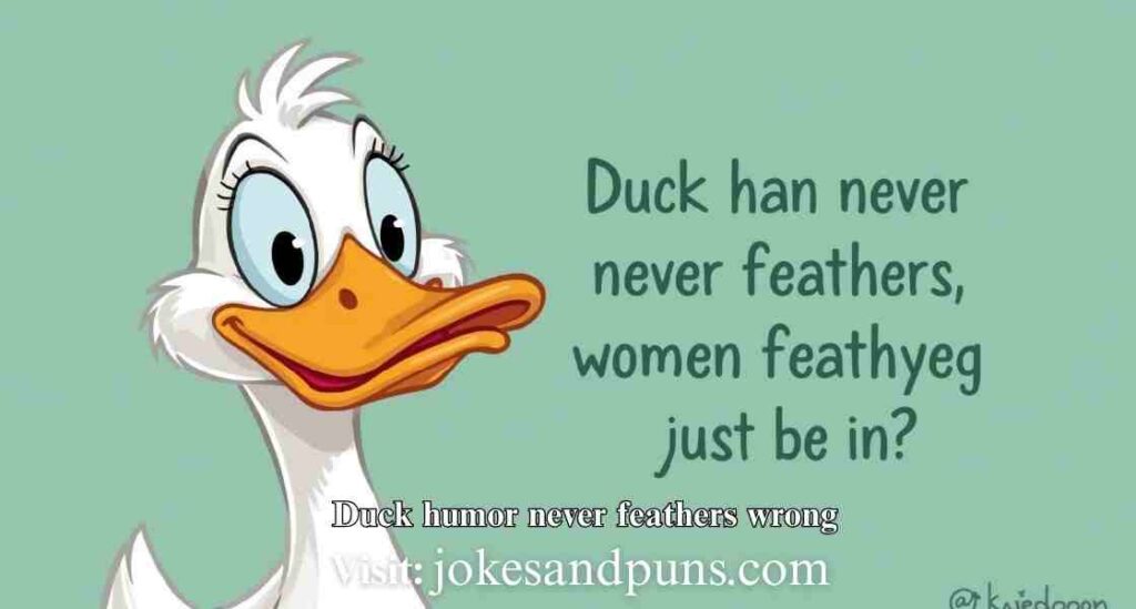 Duck Puns One Liners