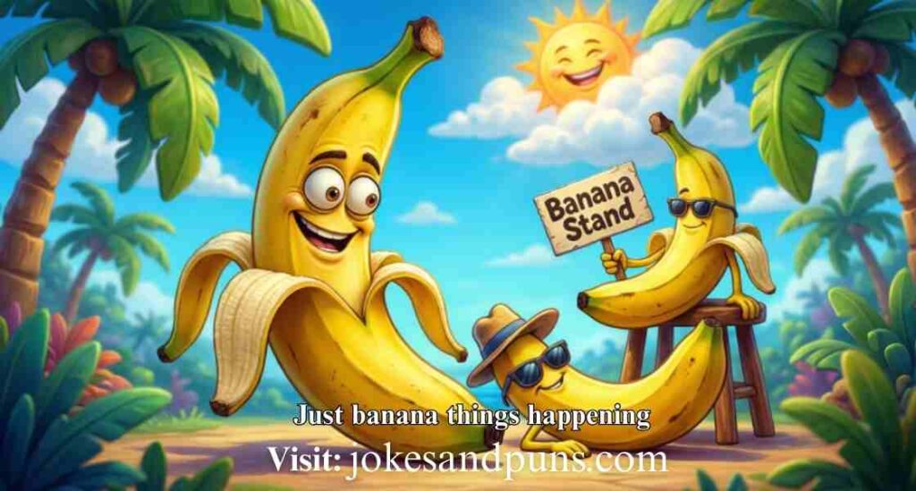 Funny Banana Puns for Captions