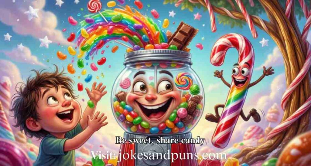 Funny Candy Puns for Captions