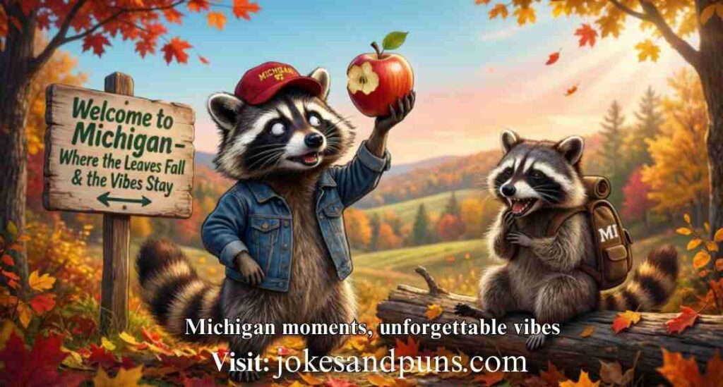 Funny Michigan Puns for Social Media